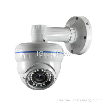 4-9mm Manual Varifocal Lens Vandalproof Dome Camera Systems With Sony / Sharp Ccd 